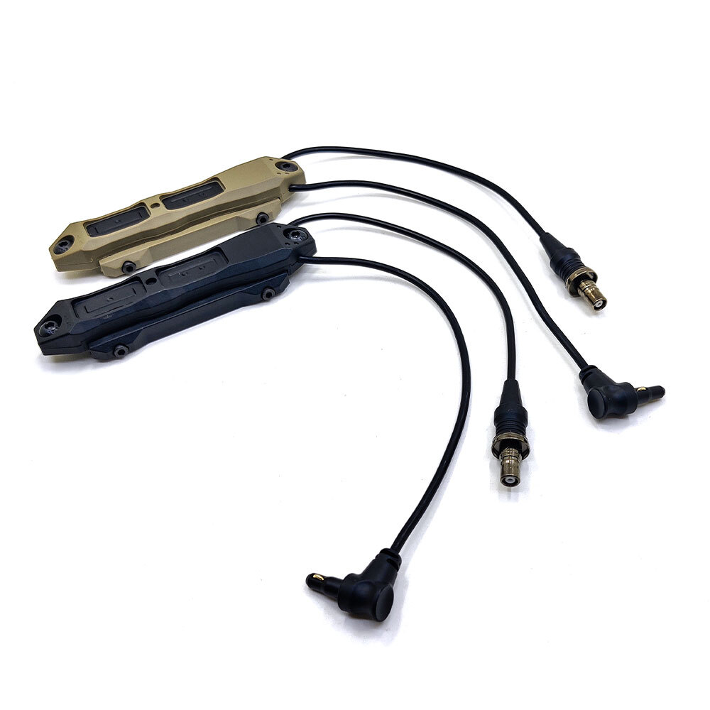 Tactical Augmented Dual Function Pressure Switch Crane PEQ DBAL Flashlight SOTAC