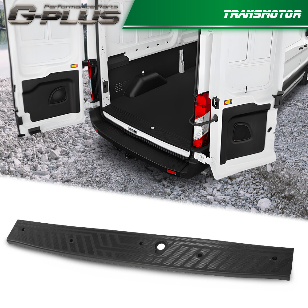 Rear Sill Plate Bumper Step Pad Fits Ford Transit 150 250 350HD/E-Transit 15-23