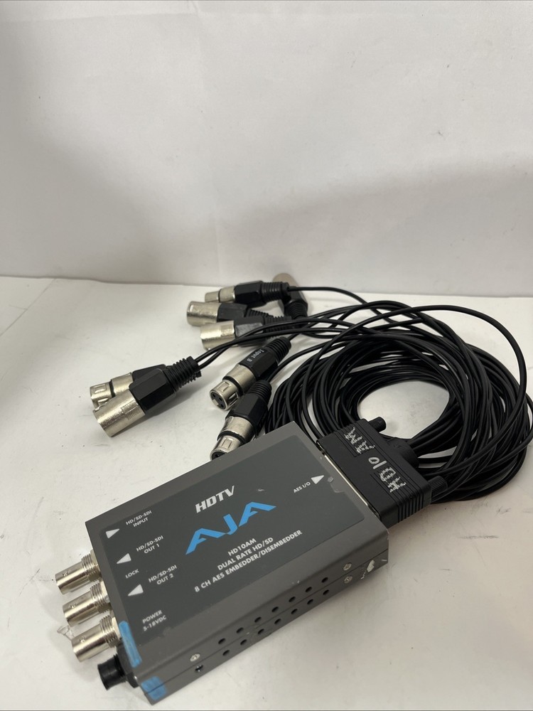 AJA HDTV HD10AM And Cord