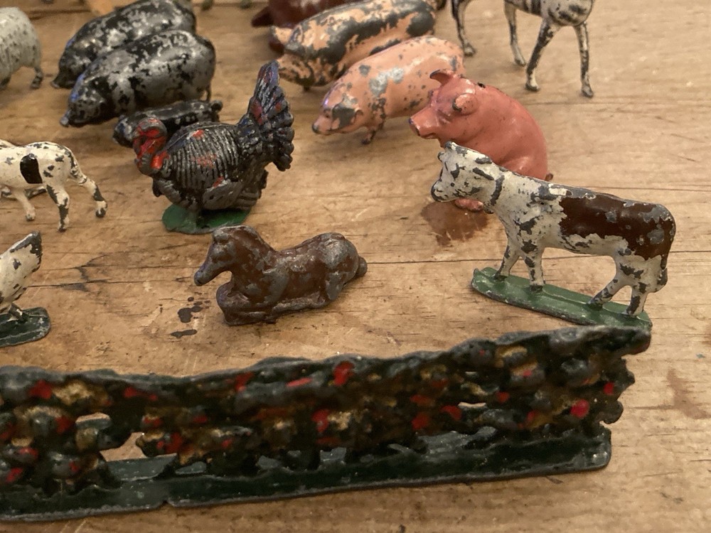 Vintage Assorted Farm Animals Etc Britains & Others