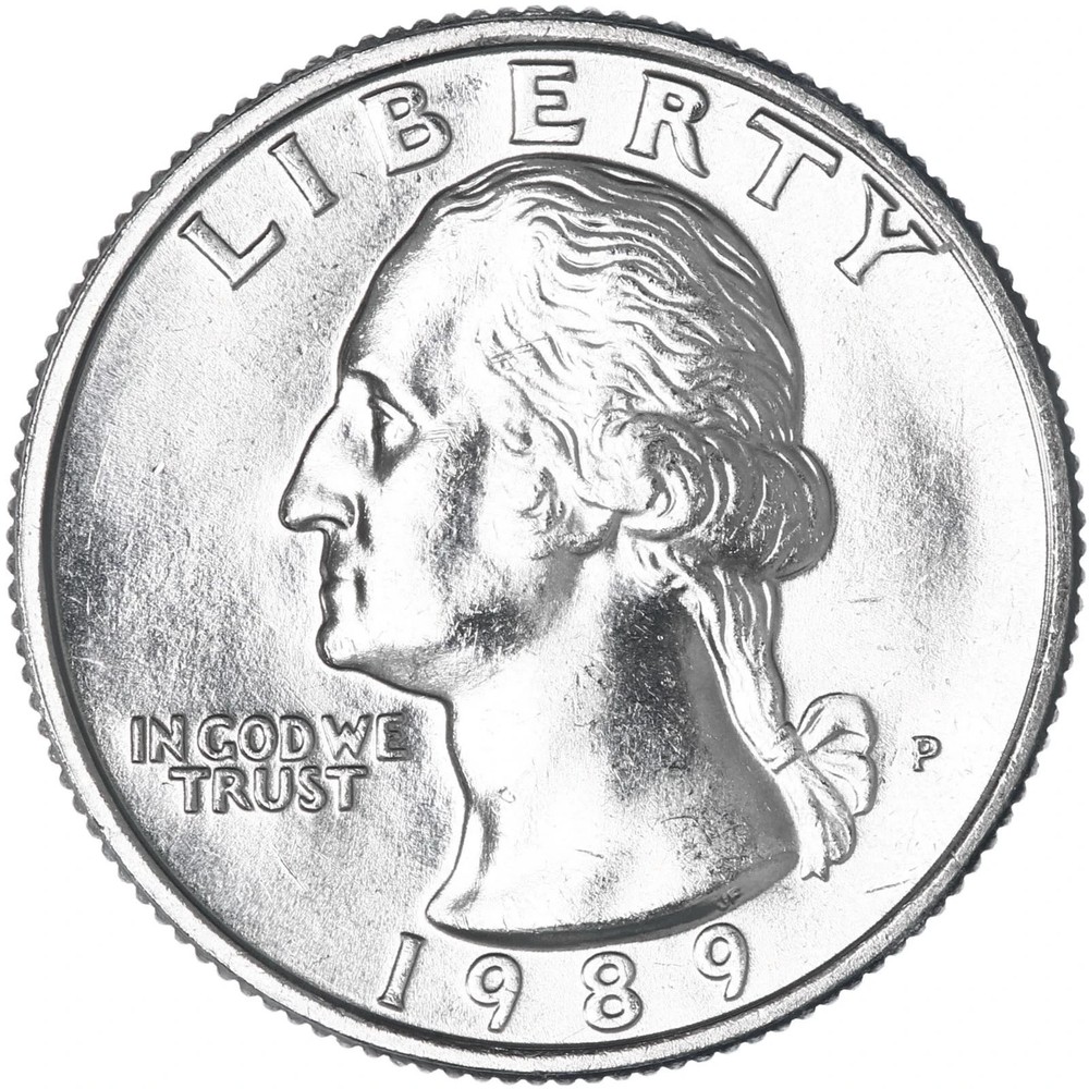 1989-P 25C Washington Quarter From Mint Set