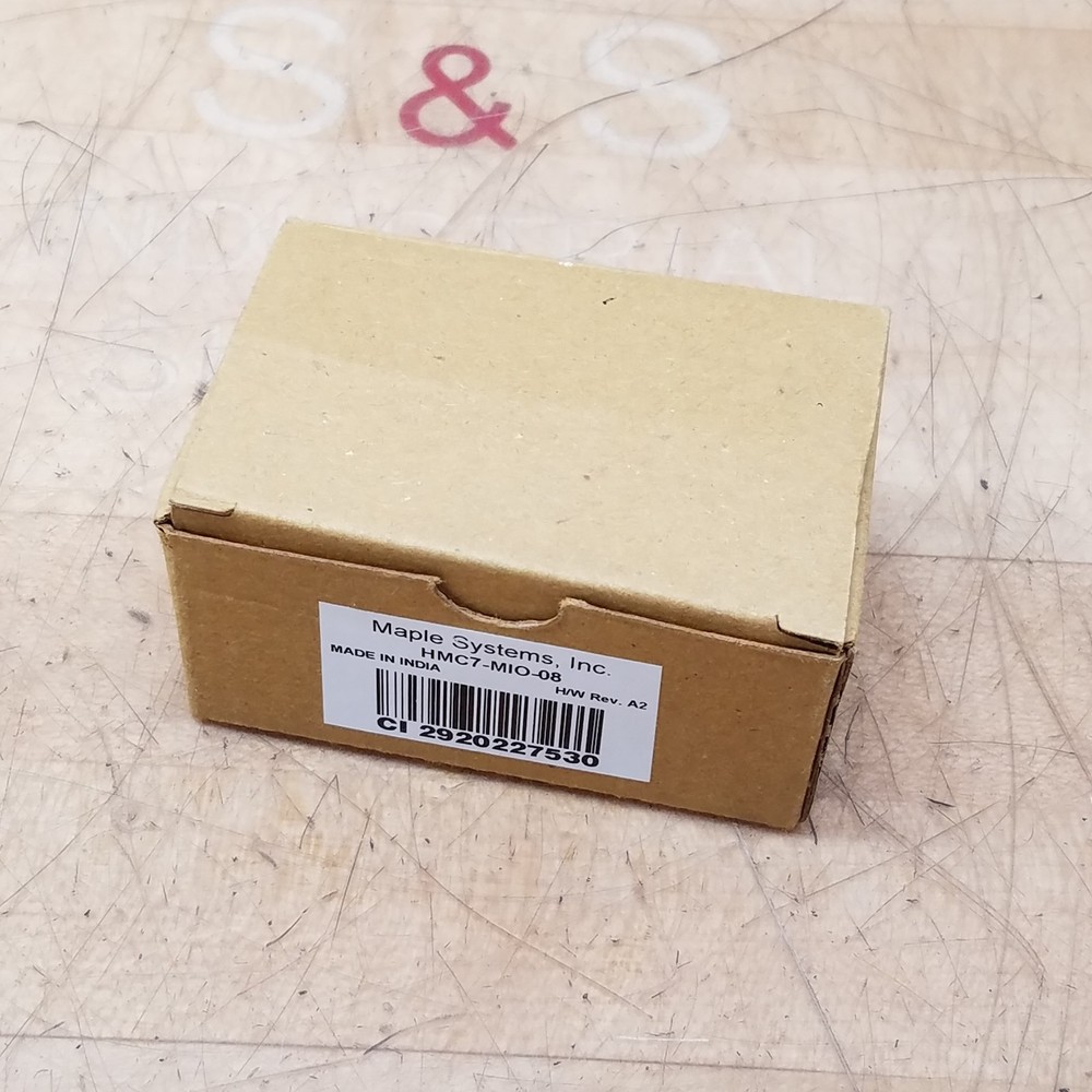 Maple Systems HMC7-MIO-08 I/O Expansion Module, Four Analog Inputs - NEW