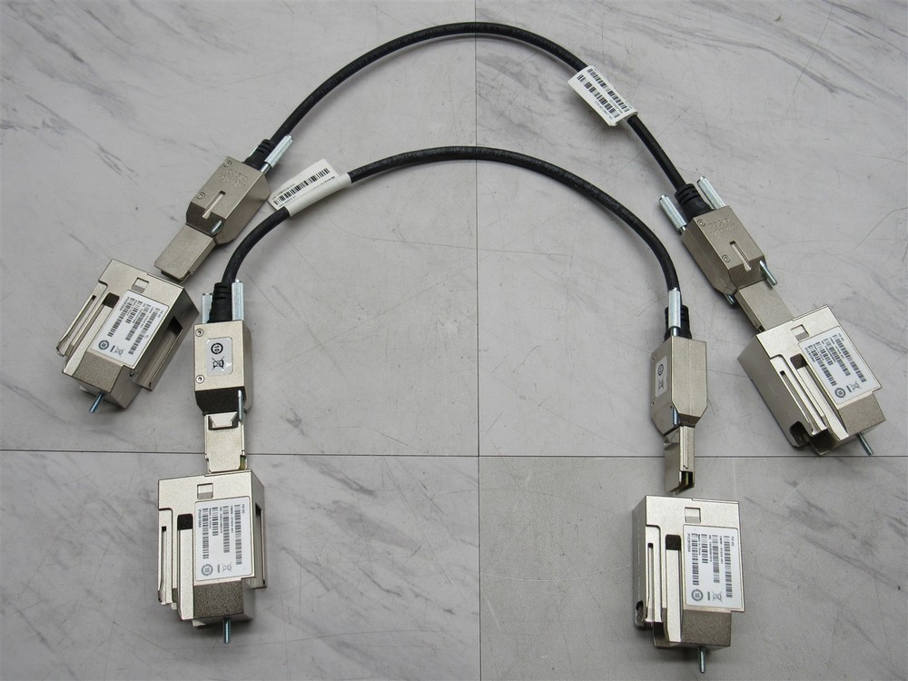 2 LOT Cisco C3650-STACK-KIT for Catalyst 3650 Ethernet Switch Cisco C3650-STACK