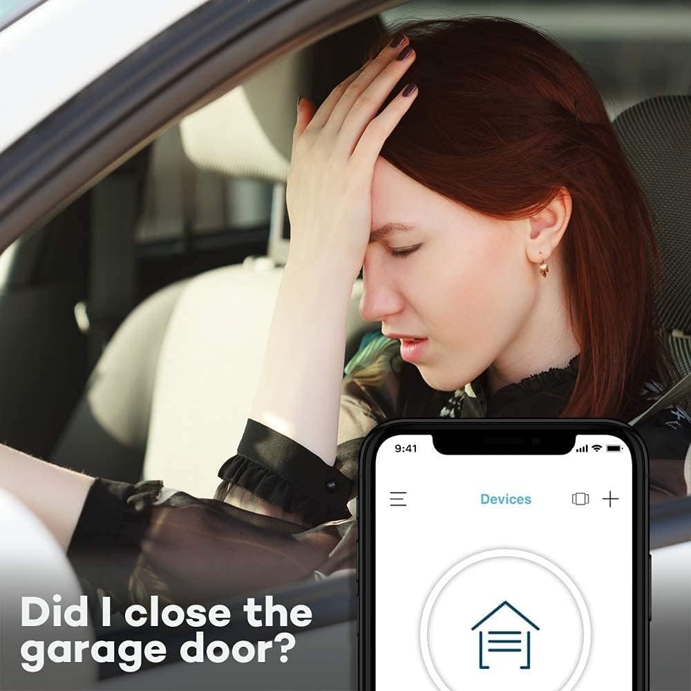 CHAMBERLAIN Smart Garage Control - Wireless Garage Hub and Sensor with Wifi & Bl