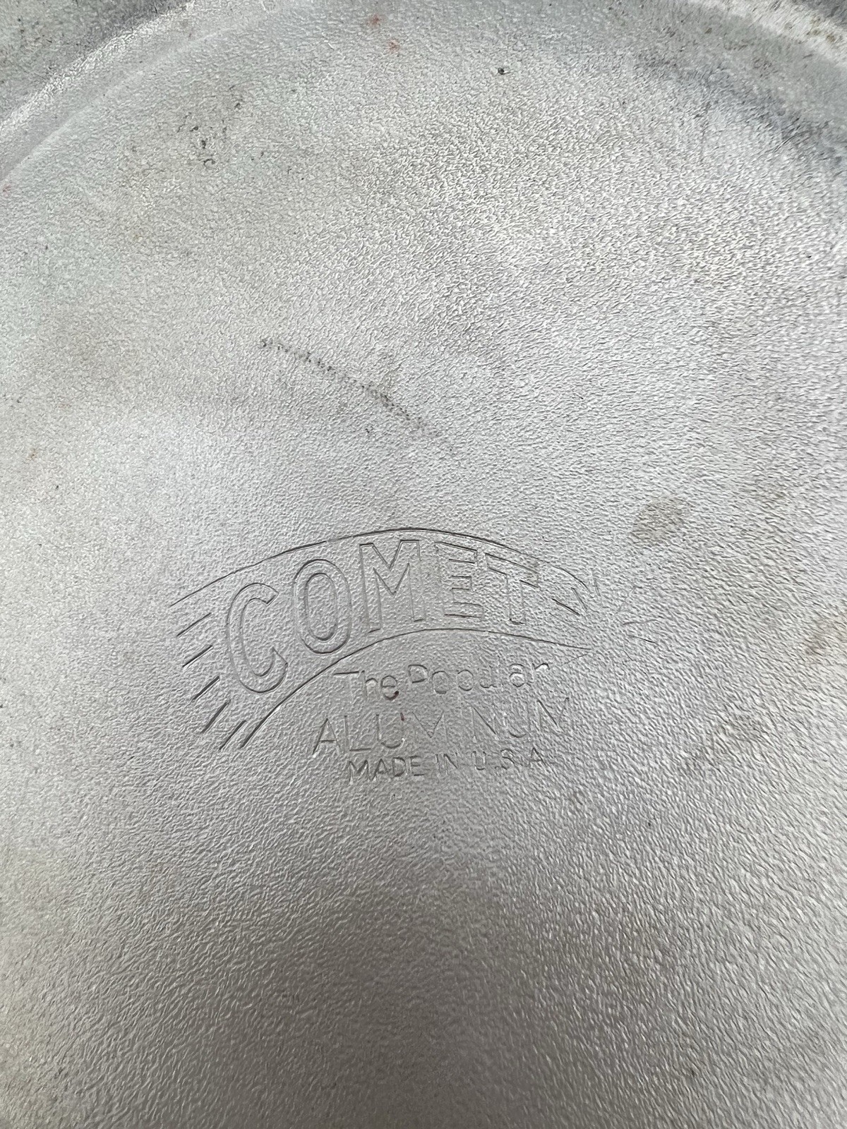 Vintage Comet Double Pot with Lid Camping Cookware Outdoor Retro Kitchen