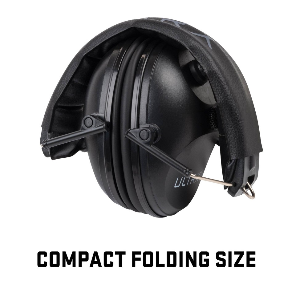 ULTRX™ Electronic Earmuff, Black