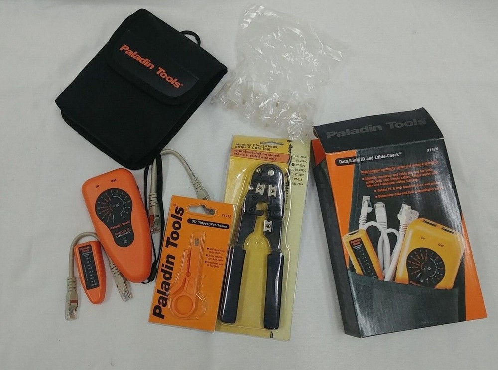 Paladin Tools Data/Link ID and Cable-Check PA1576 plus Accessories (*)