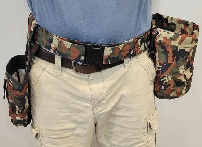 Metal Detecting Finds Bags With 52 Inch Belt High Quality - Camo