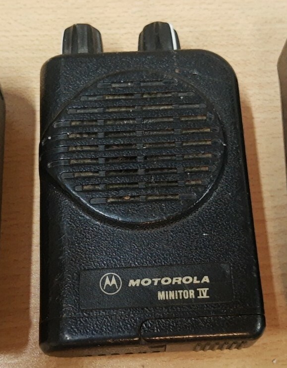 Motorola Minitor III / IV / V Pager Programming