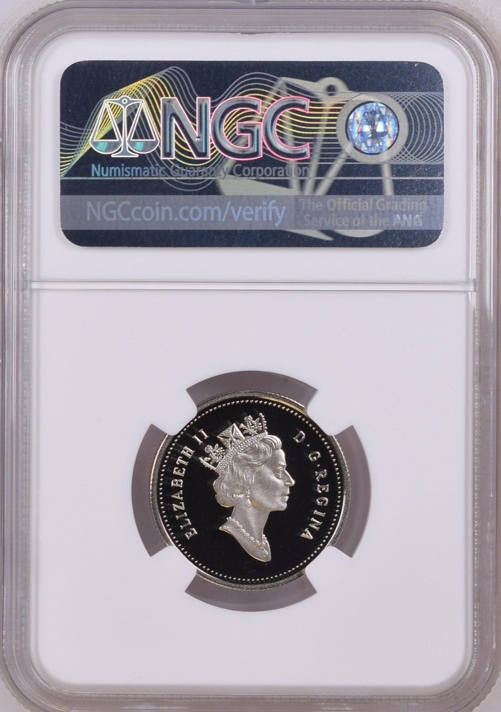 1994 Canada 25 Cent Caribou Quarter Proof NGC PF69