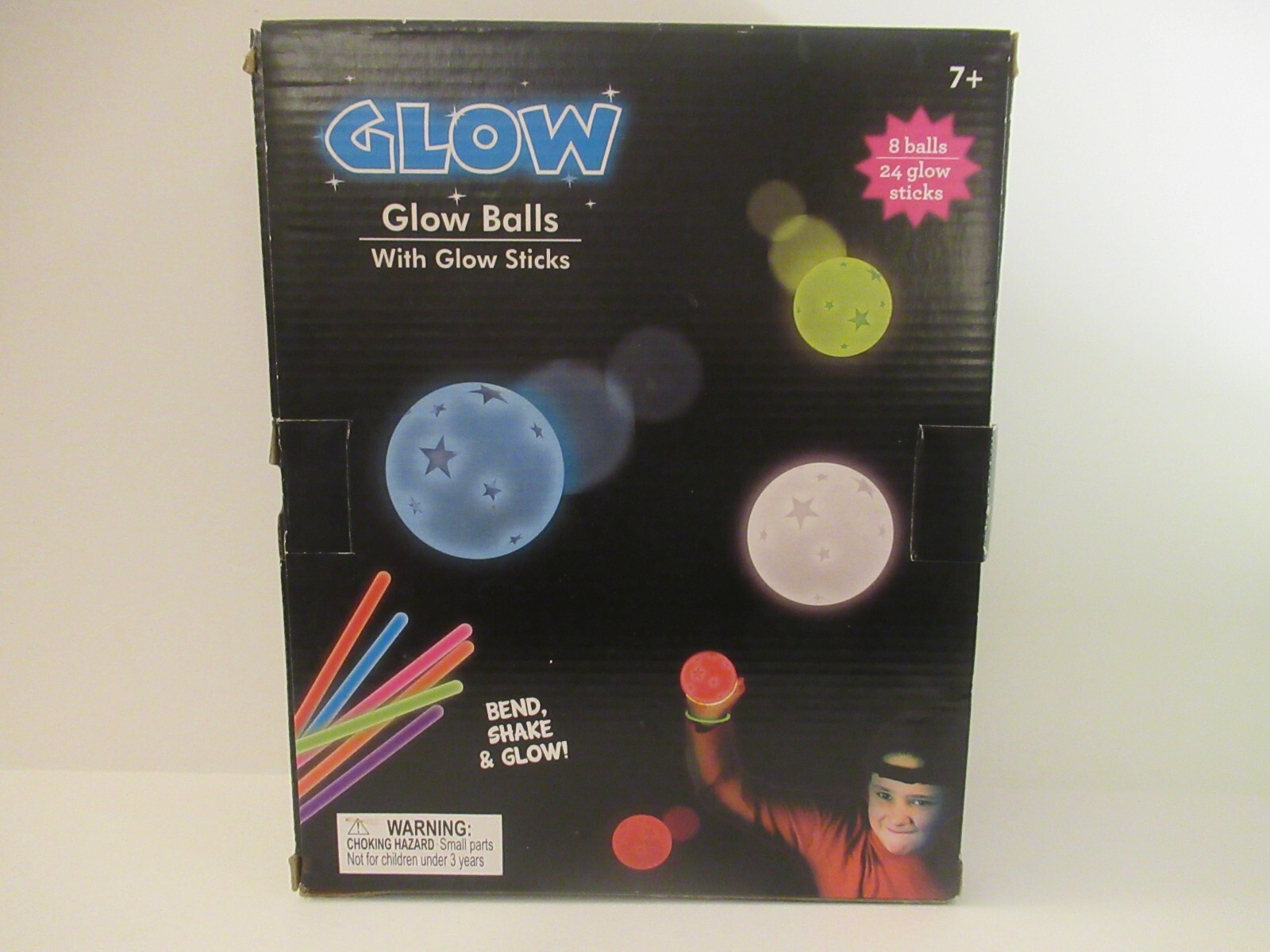 Glow - Glow Balls With Glow Sticks Set (8 Balls & 24 Glow Sticks)