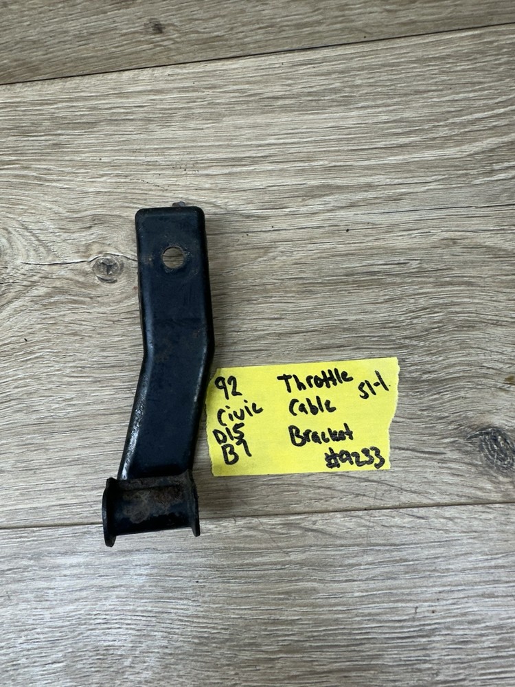 92-95 Civic OEM throttle cable wire mount bracket support #9233