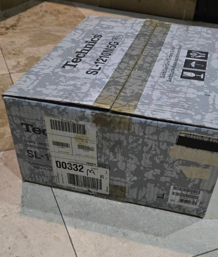 Technics SL1210M5G BOX ONLY