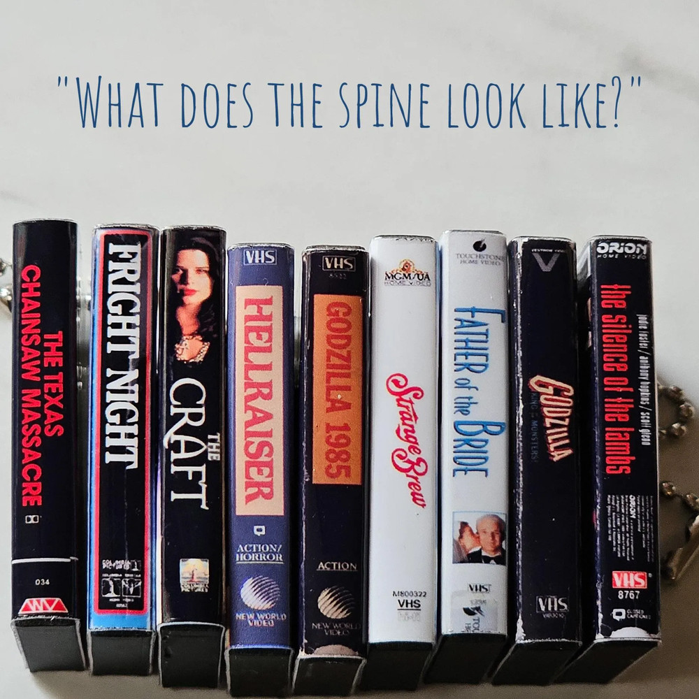 Ernest Scared Stupid VHS Keychain