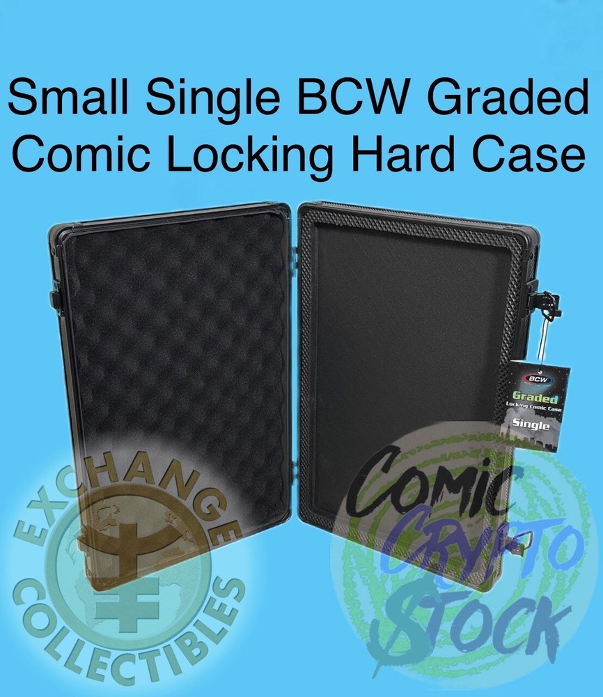 (Single) BCW Small Graded Case - For Graded Comics -  Latching Hard Case