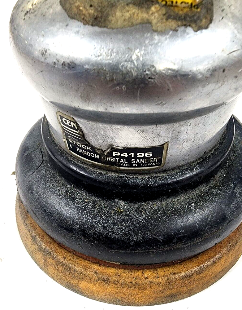 CENTRAL PNEUMATIC 6" RANDOM ORBITAL SANDER P4196