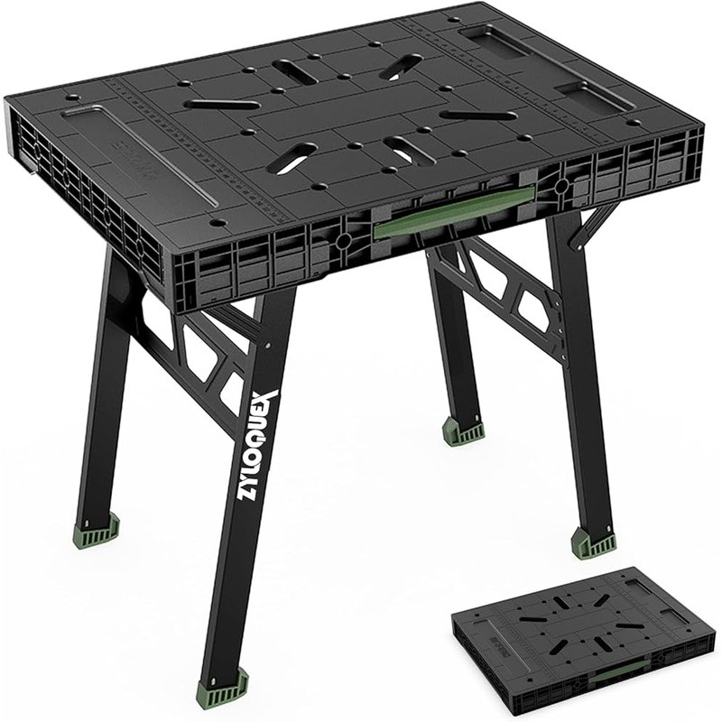 Foldable Portable Workbench Lightweight Sturdy Multi-Functional Clamping System