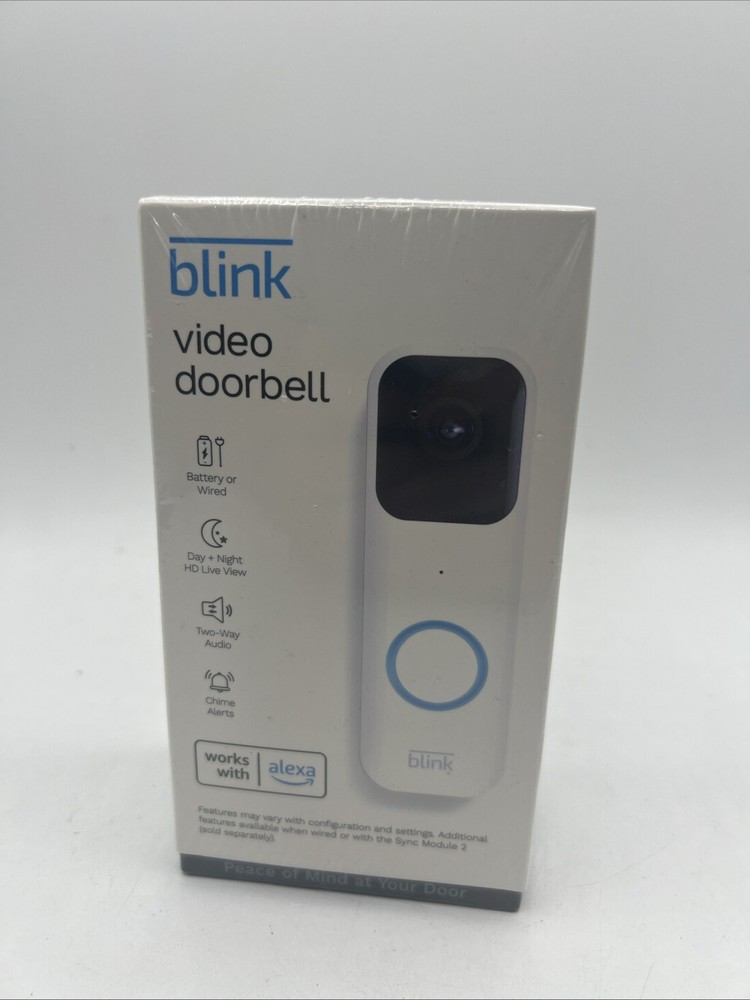 Blink Video Doorbell - White ** NEW / SEALED **