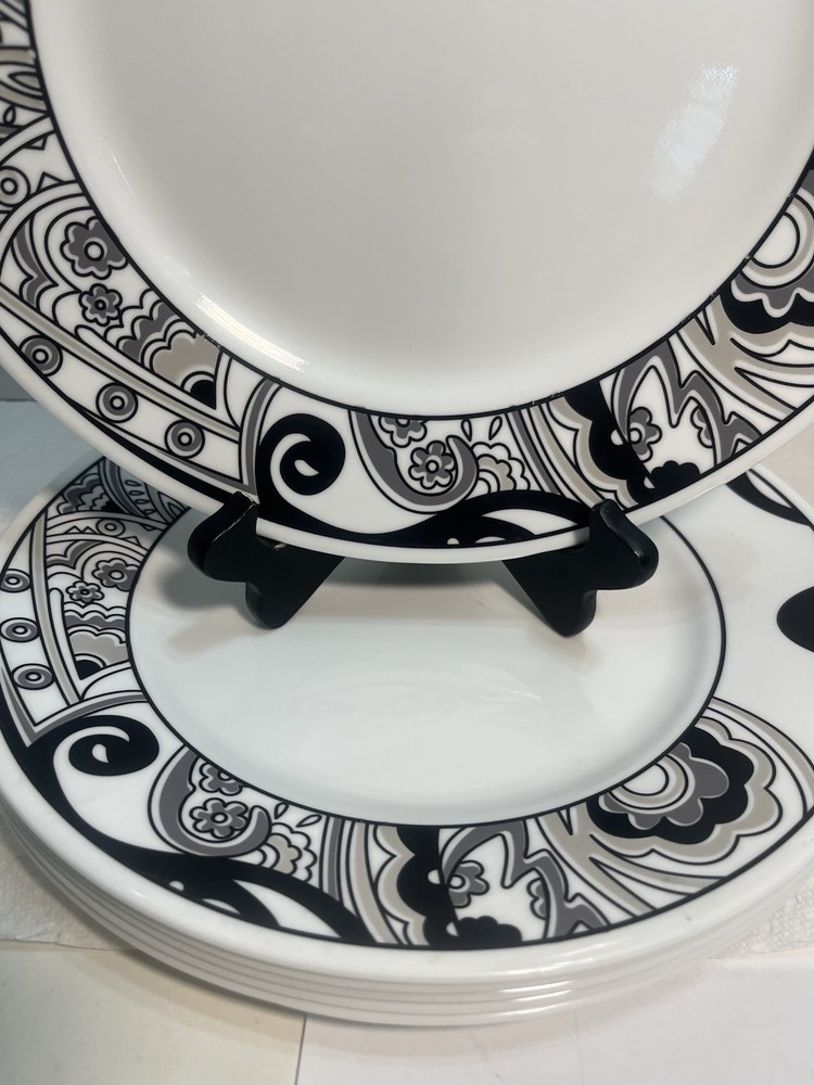 6 Corelle Vitrelle 10.5" Dinner Plates Nice 1802