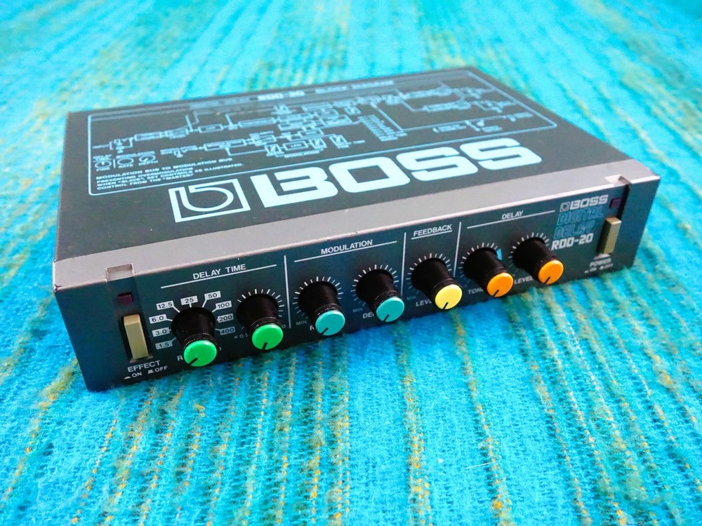 Boss RDD-20 Digital Delay - Micro Rack Series 80's - K023