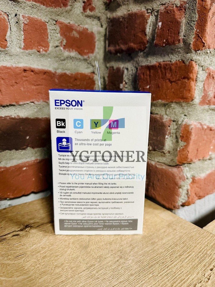 Epson 664 Ink Bottle 4 Pack CMYK
