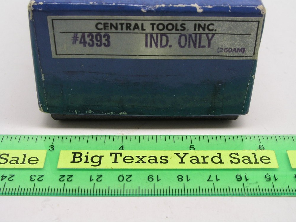Central Tools 4393 2" Metric Dial Indicator