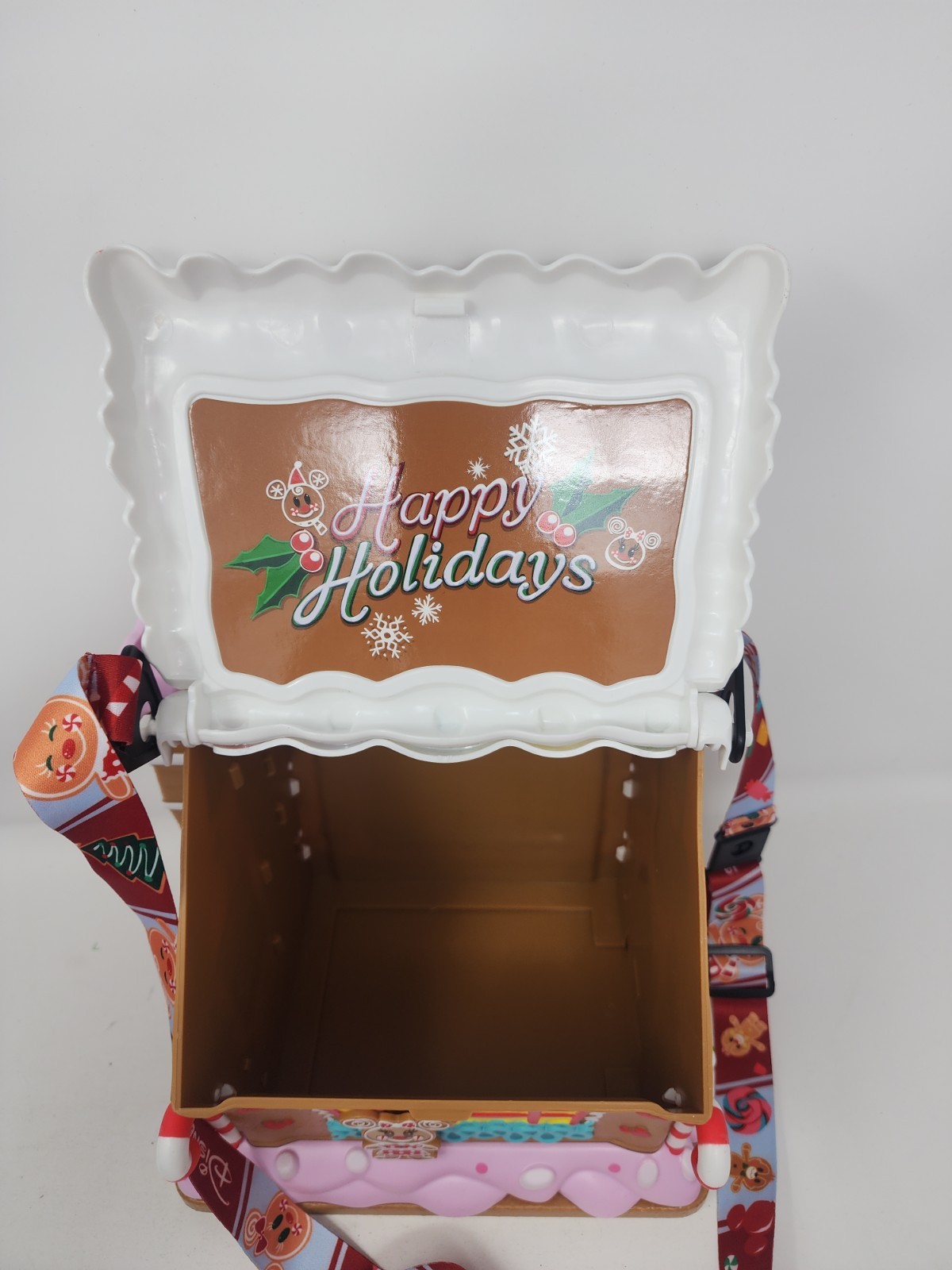 NEW DISNEY PARKS CHRISTMAS MICKEY & MINNIE GINGERBREAD HOUSE POPCORN BUCKET