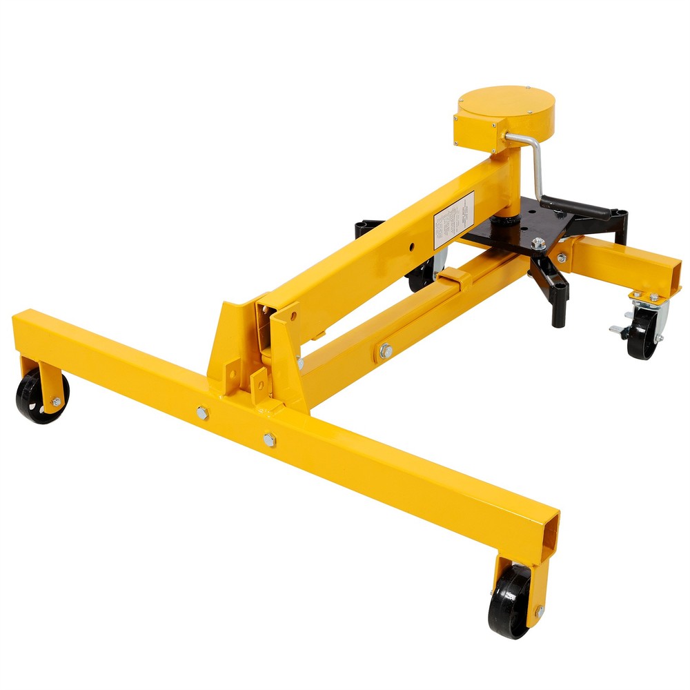 Engine Stand 1000lbs Capacity 360 Degree Adjustable Head with Caster Wheels