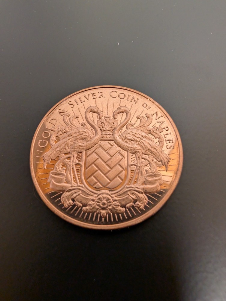 American Alligator 1 oz Copper Round