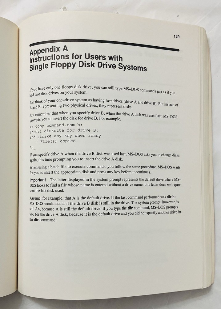 CompuAdd Microsoft MS-DOS User Guide User Reference Shell Guide (1988) Manual VG