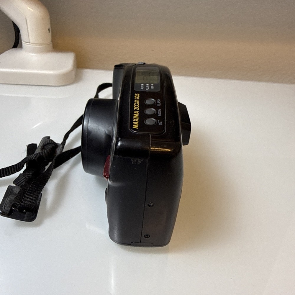Samsung Maxima Zoom 105 35mm Point & Shoot Camera - Untested