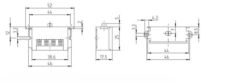 1pcs Replace RZL141-170H Uout=uin*0,89 Uin Max : 270V ~1A Rectifier