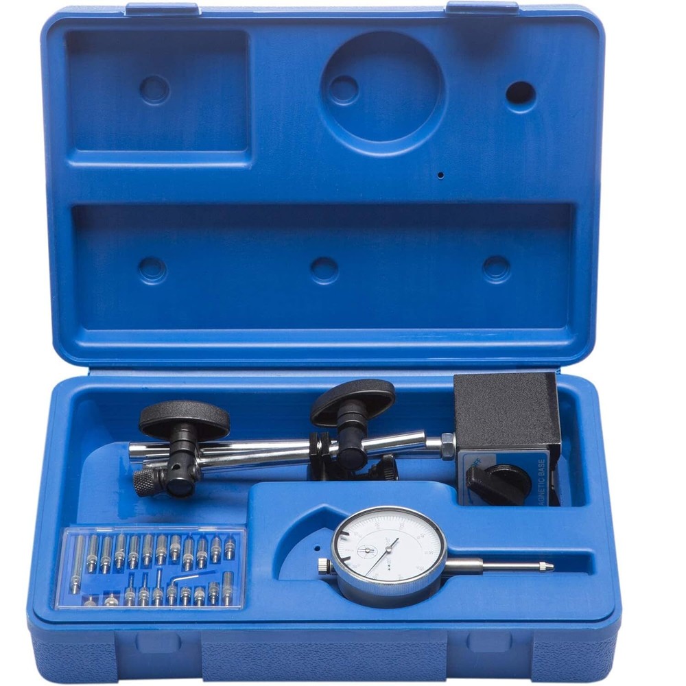 Dial Indicator with Magnetic Base Holder Differential Backlash Gauge