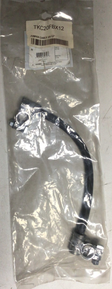 TKC20FBX12 JUMPER CABLE 2/0 12"