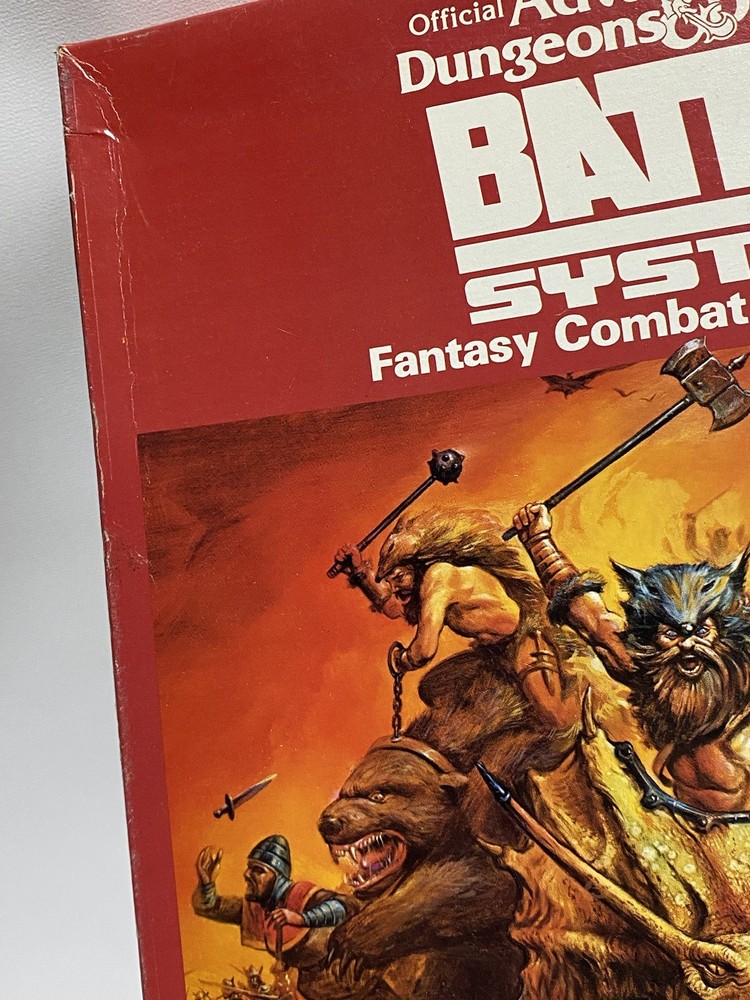 1985 Vtg Advanced D&D TSR Battle System 1019 Dungeon Dragons Missing Items
