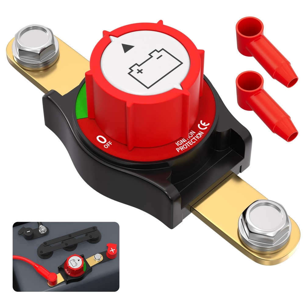 Joinfworld Side Post Battery 250A On-Off Post,