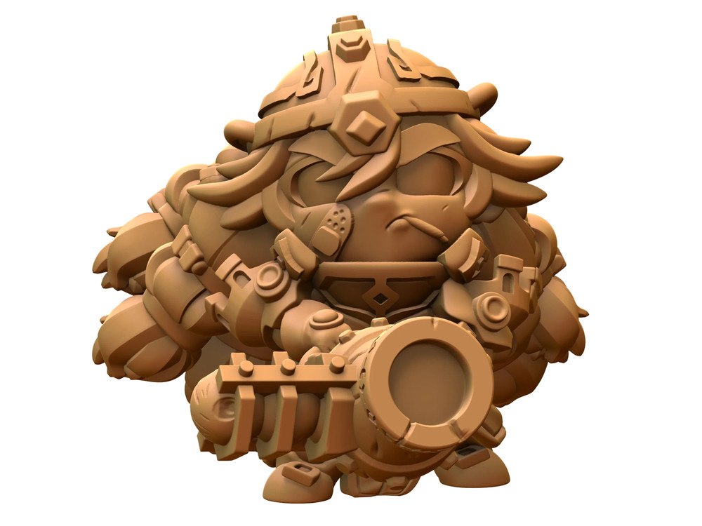 Capsule Chibi - Wallbreaker Cannoneer