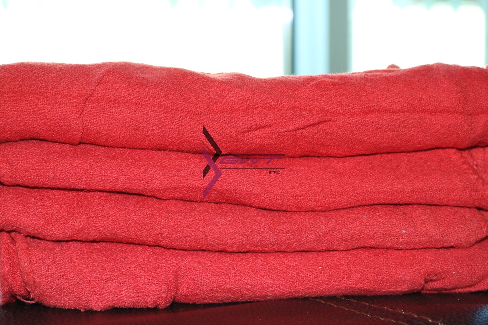 2500 Pieces Red Shop Towels Large 15x14 Cleaning Rags, Fast Free Shipping