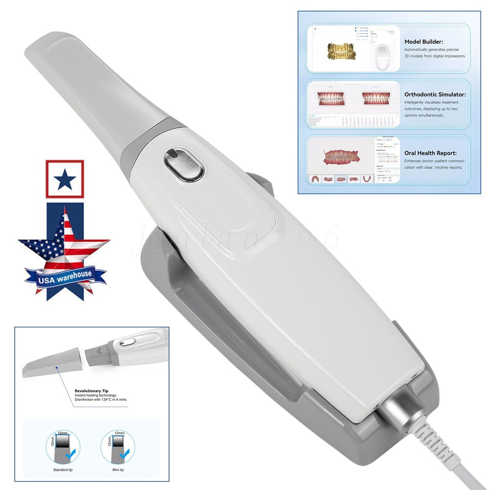Upgraded 3D Intraoral Scanner with Software – High Precision Digital Dental Tool