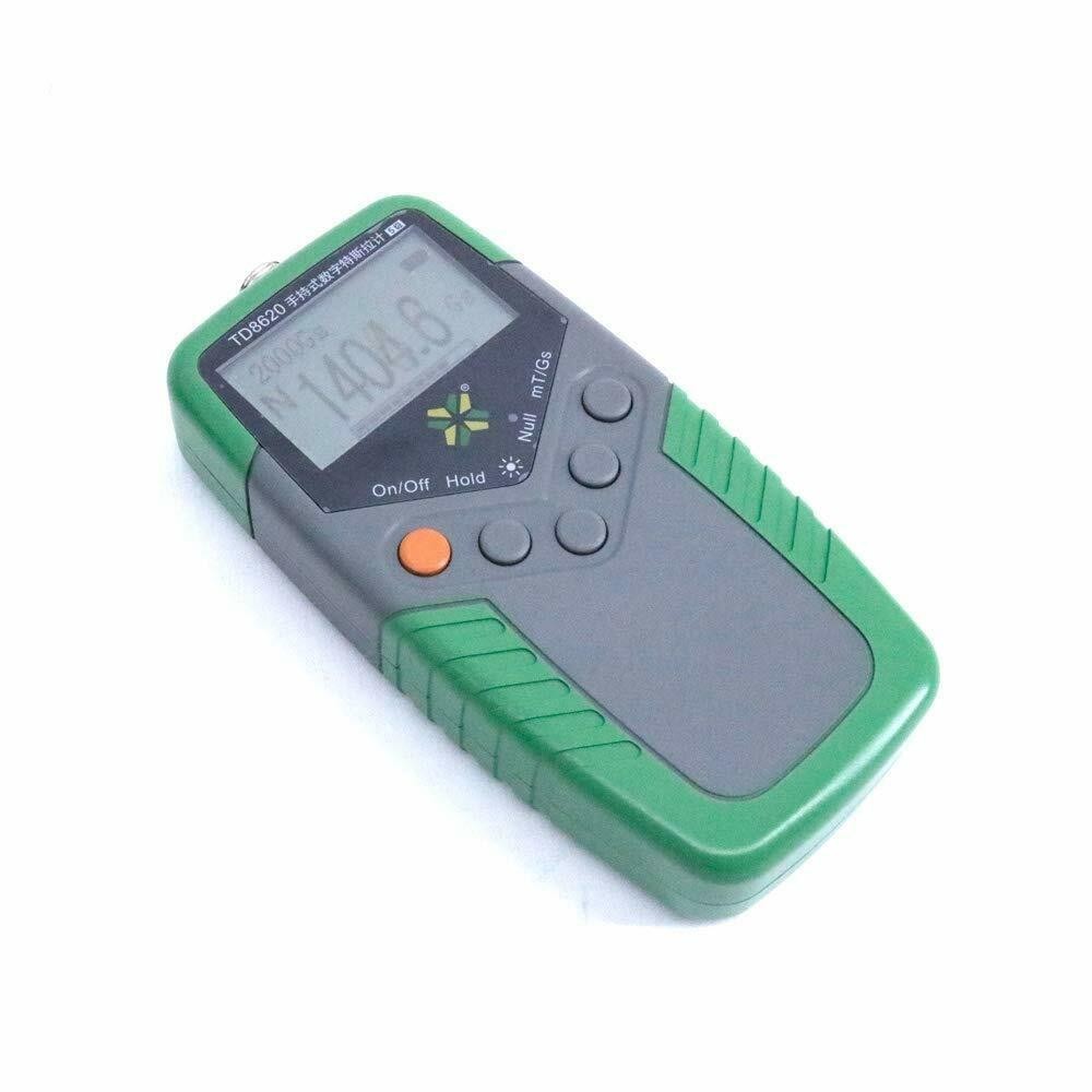 Teslameter Tester Magnetic Strength Meter with Range 200 mT/2000 mT Accuracy ±2%