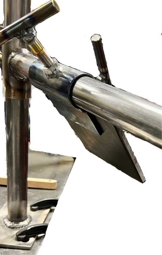 Welding Test Stand Plate Holder Clamp