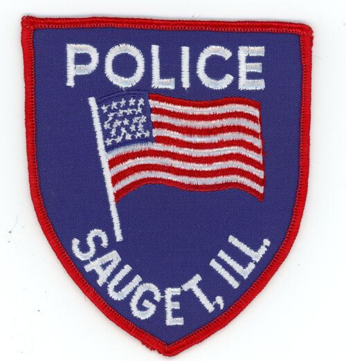 ILLINOIS IL SAUGET POLICE NICE SHOULDER PATCH SHERIFF