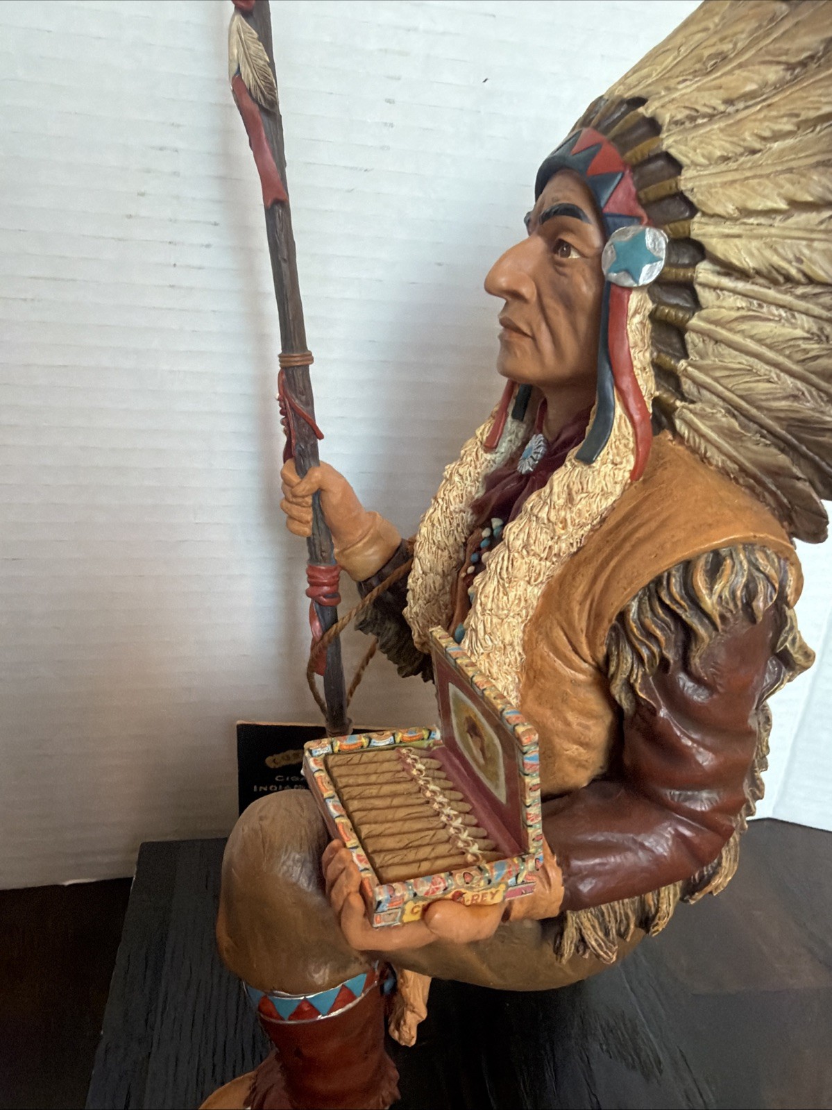 Cigar Store Indian Limited Edition Cuesta-Rey Chief Centro Fino- Vintage *READ**