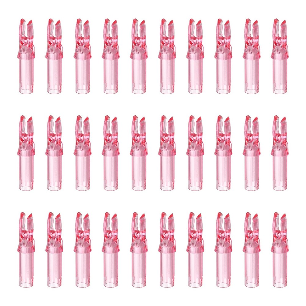MECCANIXITY Archery Arrow Nocks Plastic Carbon Arrow Inserts .244"/6.2mm for ...