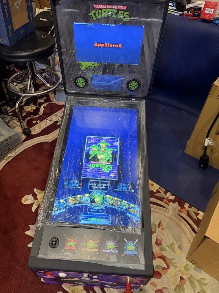 AtGames Legends Pinball TMNT Pinball Machine *READ DESCRIPTION*