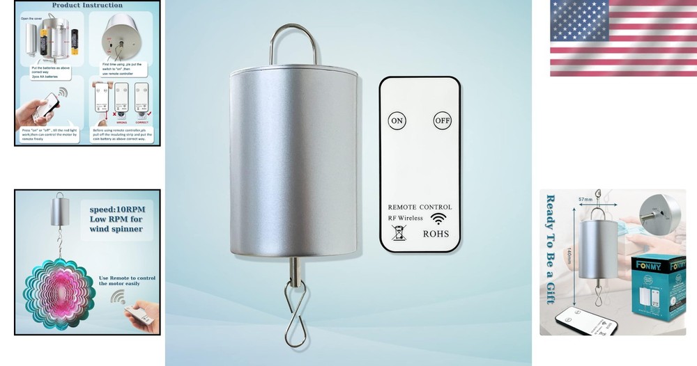 Battery Operated Hanging Display Rotating Motor