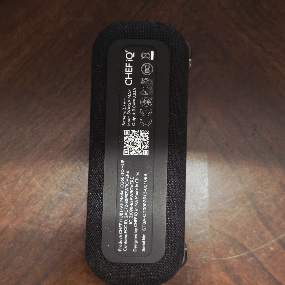 CHEF iQ CQ60-1C-HUB Bluetooth Compatibility Grill Thermometer