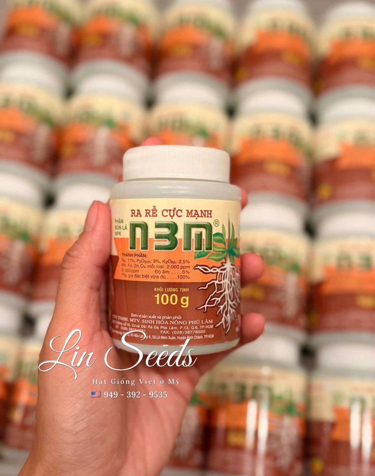 Thuốc Kích Rễ N3M – 3.5oz (100g) – Root Supplement Powder – US Seller -Fast Ship