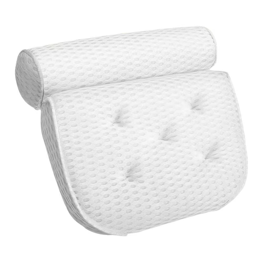 Breathable Mesh Bath Pillow - Soft, Skin-Friendly, and Quick-Drying for Ultimate