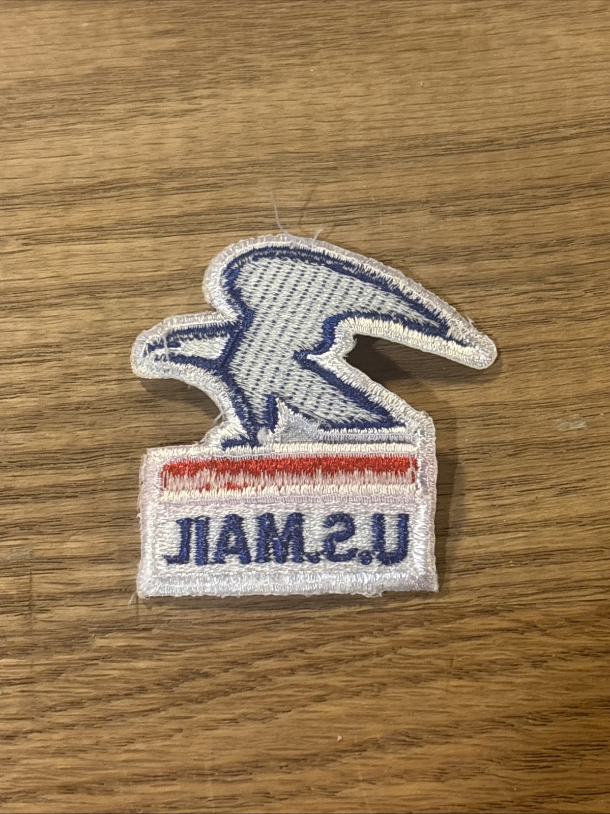 Vtg U.S. MAIL Post Office Eagle Patch Red White Blue USPS 80s 90s USPS Rare 2”